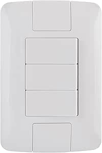 INTERRUPTOR TRIPLO 6A ARIA TRAMONTINA